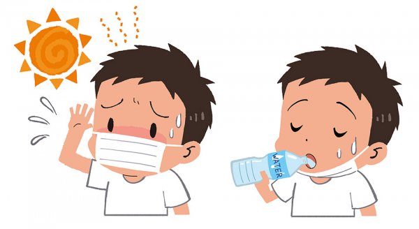 熱中症を防げ!! 調子が悪くなったら飲むのは水よりオレンジジュース