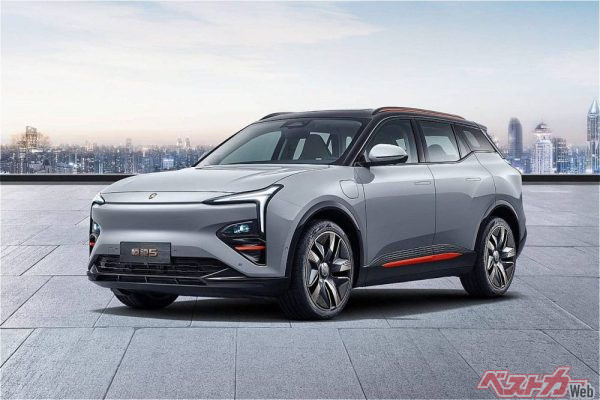 恒大汽車が発売した恒馳5。およそ1000台は実際に納車されたという（同社ホームより）