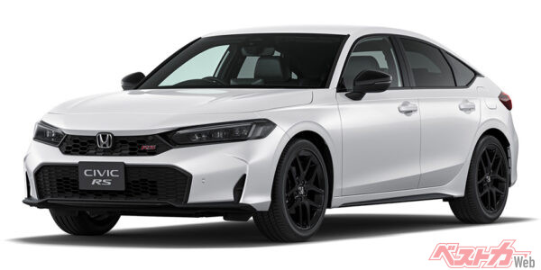 ホンダ シビックRS。MTのみの設定