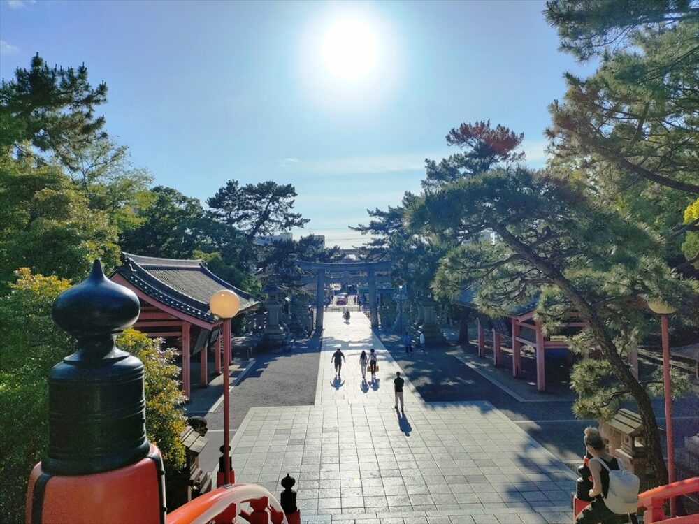 バスに乗って大阪護国神社・住吉大社へ!!　バスであなたのパワースポットを見つけよう!!