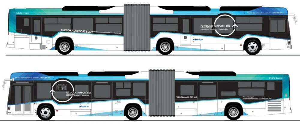 西鉄がブルーリボン連節車を導入だと!?　空港線の経路を変更して連節バスが走る!!